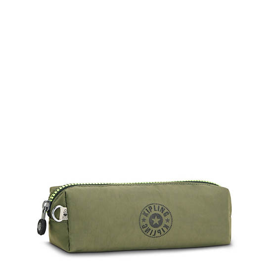 Sacs Kipling Boran Pencil Case Vert Olive | FR 1169NW